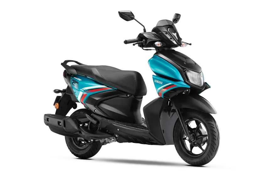 RayZR 125 Fi Hybrid_Cyan-blue-drum