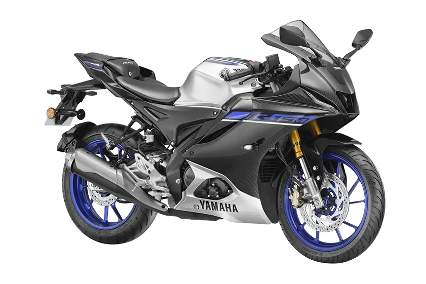 Yamaha R15M Icon Performance Oxena Motors showroom in Coimbatore