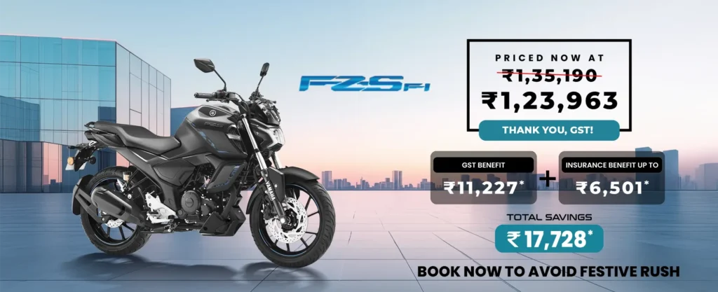 Yamaha FZ-S Fi listed at Oxena yamaha in Coimbatore