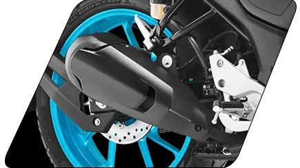 Yamaha FZ-S Fi Hybrid muffler listed at Oxena yamaha in Coimbatore