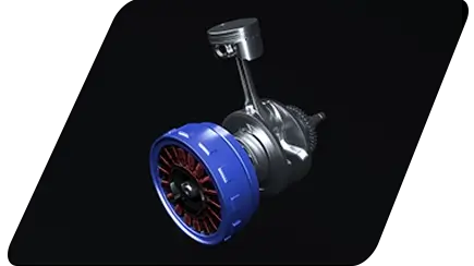 Yamaha FZ-S Fi Hybrid smart motor generator system listed at Oxena yamaha in Coimbatore