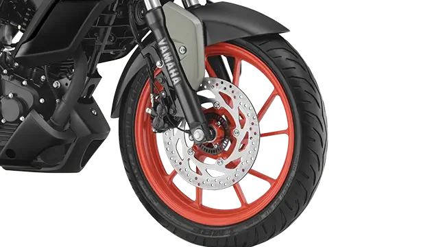Yamaha FZ Rave colored alloy wheels sporty design