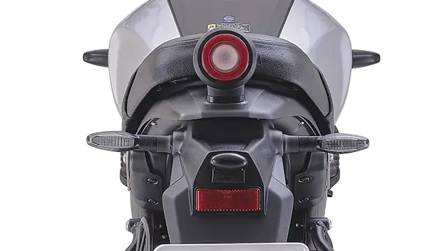 Yamaha XSR 155 round LED tail light with indicators at Oxena Motors