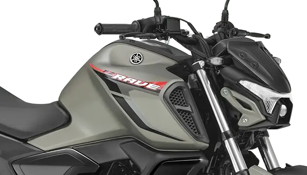 Yamaha FZ Rave stylish body graphics at Oxena Yamaha