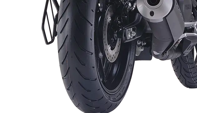 Yamaha XSR 155 140mm radial rear tyre at Oxena Motors Yamaha dealer