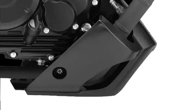 Yamaha FZ Rave under cowl sporty design element