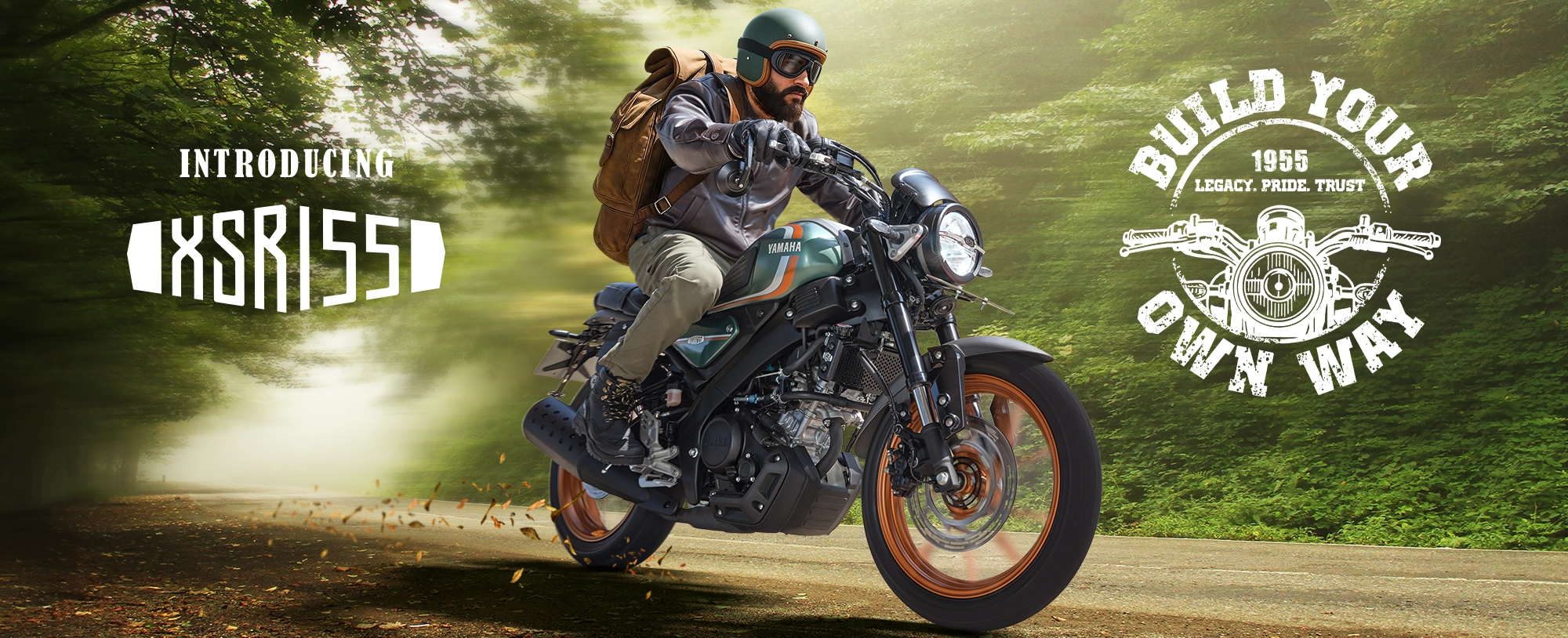 Yamaha XSR 155cc available to ride at Oxena Motors