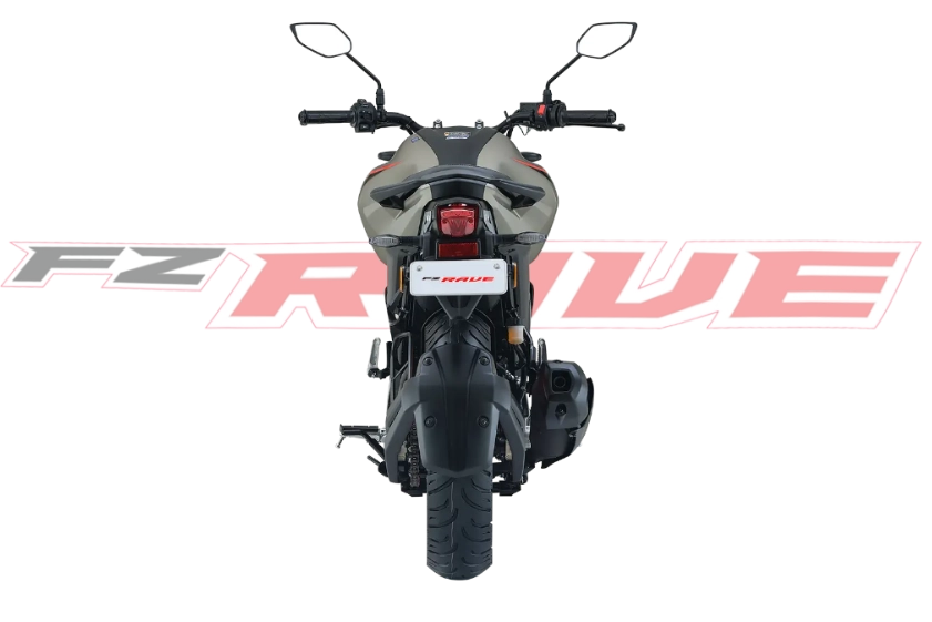 yamaha FZ Rave Available in Oxena Yamaha Coimbatore Backside look