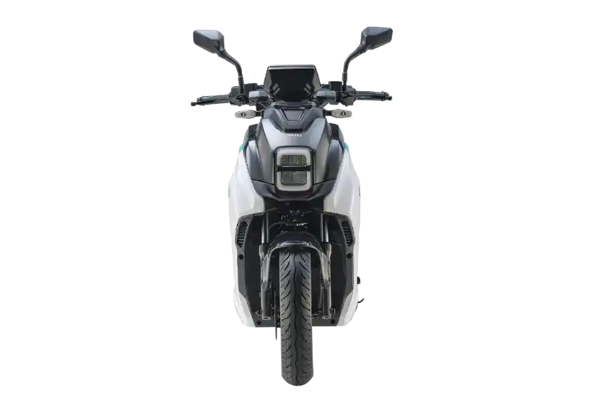 Yamaha EC-06 electric scooter front view LED headlamp – Oxena Yamaha