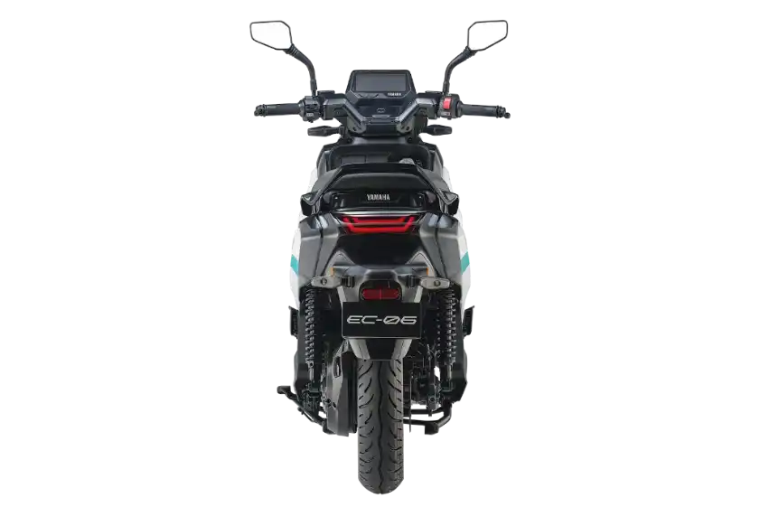 Yamaha EC-06 electric scooter rear view taillight design – Oxena Yamaha